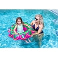 thumbnail image 5 of Poolmaster Flower Baby Rider - Inflatable Swimming Pool Float - Pink, 5 of 8