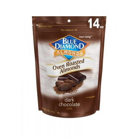 Blue Diamond Almonds, Oven Roasted Cocoa Almonds, 14 oz