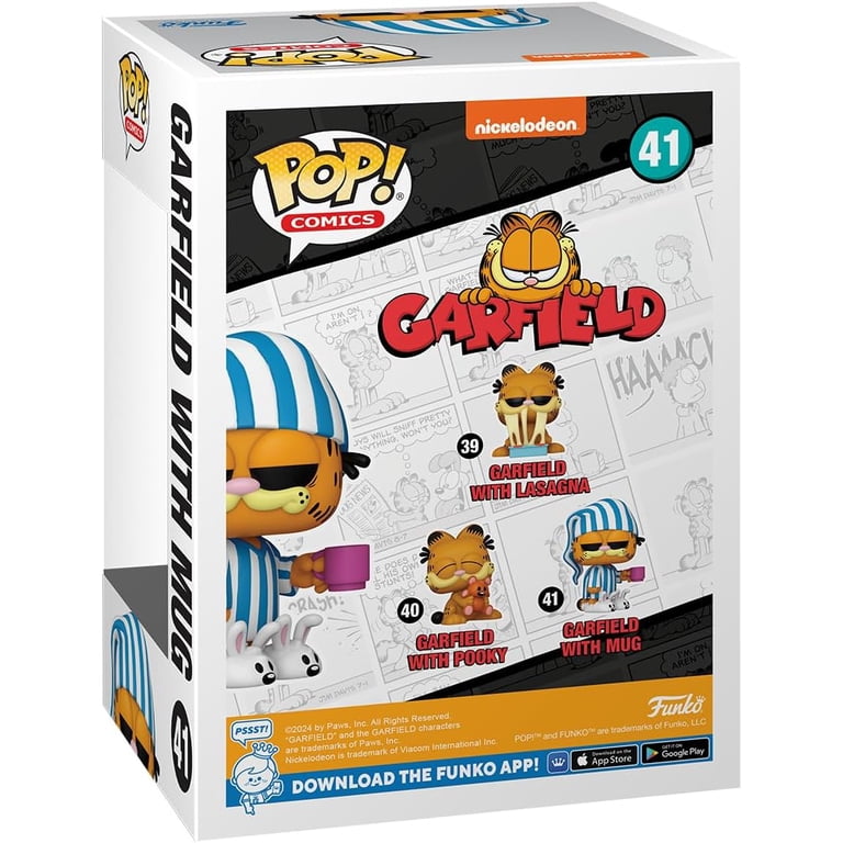 Funko POP! Comics, Garfield with Mug, Vinyl Collectable Figure