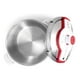 thumbnail image 3 of Juego Olla Presion Acero Inox 7L 2 Pz Gris Crown Baccara DANUBI 7RED, 3 of 3