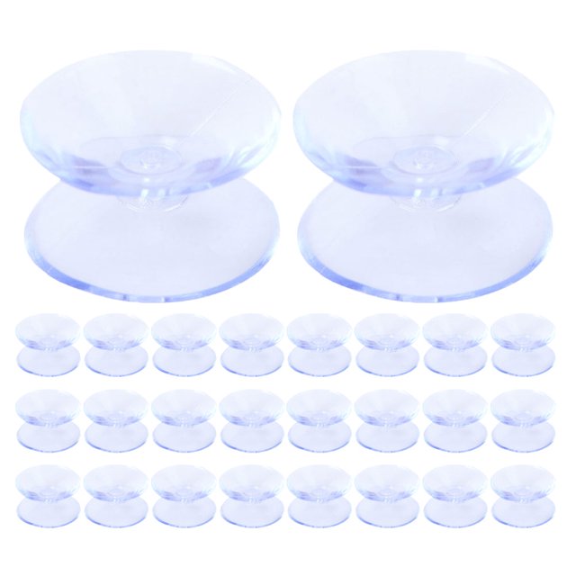 BESTYASH 100Ud Almohadillas Adhesivas Transparentes De Silicona Doble Para Protección De Superficies