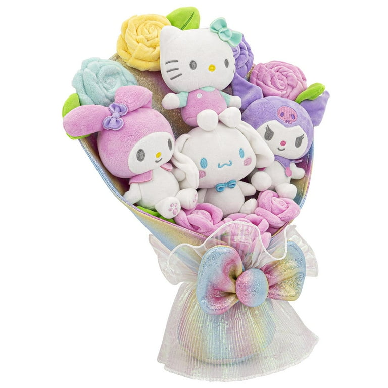 DEARLIT Plush Bouquet ぬいぐるみ イロハ Hello Kitty and Friends 14-inch Ultra-Premier Plush Bouquet