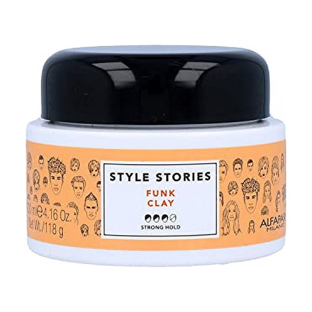 Alfaparf Milano Historias de Estilo Funk Clay Fijación Fuerte para el Cabello