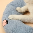 thumbnail image 3 of Almohadas para gatos y perros, almohada de felpa suave en forma de U para perros pequeños en la columna cervical, 3 of 11