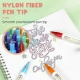 thumbnail image 2 of 12 Colors Glitter Gel Pens Sets, Outline Marker Double Line Pen Sparkle Markers Colorful Art Pens for Writing, 2 of 5