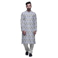 thumbnail image 1 of Atasi Designer Printed Kurta For Boys Casual Kurta Pajama Set Summer Clothing, 1 of 5
