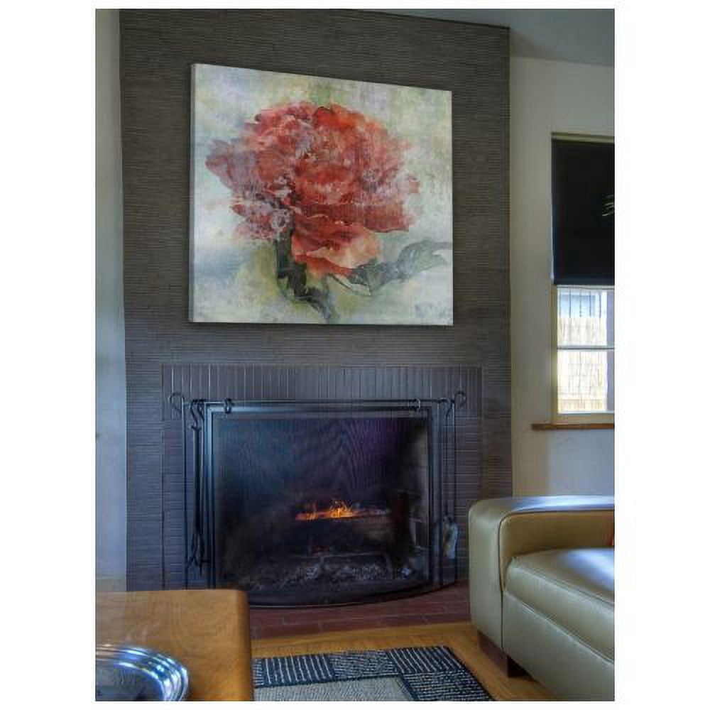 "Little Red" Painting Print on Wrapped Canvas