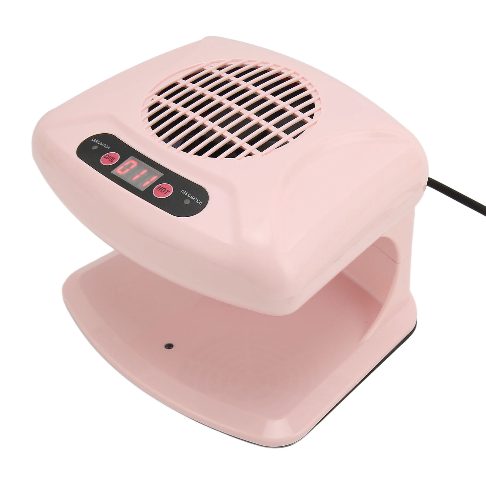 Air Nail Dryer, Infrared Sensor Air Nail Blow Dryer 300W Cold Hot Air Strong Wind For Nail Salon