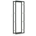 thumbnail image 4 of vidaXL Firewood Rack Black 50x20x150 cm Steel, 4 of 5