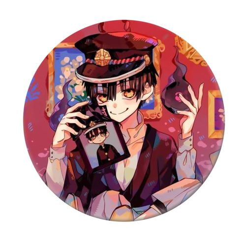 H01 perfect-kim Anime Toilet-Bound Hanako-kun Brooches Button Badges Pins Set for Clothes Hat Backpack Decoratio