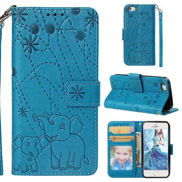 Iphone 5s 5 Wallet Case Iphone Se 16 Case For Girls Allytech Folio Flip Hand Strap Magnetic Closure Kickstand Cards Cash Pocket Wallet Case Cover For Apple Iphone Se 16 5s 5 Blue Iphone 5s 5 Wallet Case Iphone Se 16 Case For Girls Allytech Folio Flip Hand Strap Magnetic Closure Kickstand Cards Cash Pocket Wallet Case Cover For Apple Iphone Se 16 5s 5 Blue