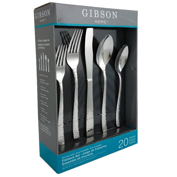 Gibson  Royal Brighton 20 Peice  Flatware Set
