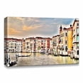 thumbnail image 2 of IDEA4WALL Landscape Canvas Wall Art Italy City Canvas Prints Modern Home Wall Decor, 32"x48", 2 of 5