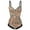 Leopard print, variant on VASLANDA Bodysuit Shapewear for Women Tummy Control Dress Backless Bodysuit Tops Body Shaper with Built-in Bra