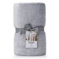 thumbnail image 1 of Better Homes & Gardens Soft Plush Silver Throw Blanket, 1 of 5