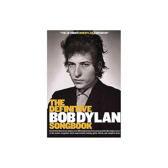 Music Sales The Definitive Bob Dylan Songbook (Small Format) Music Sales America Series Softcover by Bob Dylan