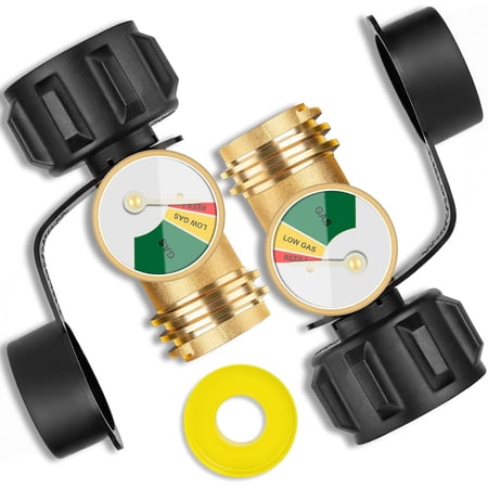 Propane Tank Gauge Gas Leak Detector Gas Pressure Meter Universal Type