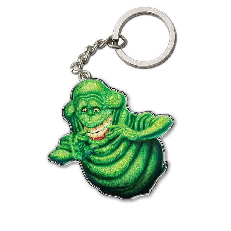 Key Chain Ghostbusters Slimer Ghost Metal New Gifts Toys