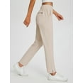thumbnail image 3 of BALEAF Womens Business Casual Pants Stretch Travel Pants On Airplane with Zipper Pockets Dressy Slacks Golf Work Office Beige 3XL, 3 of 7