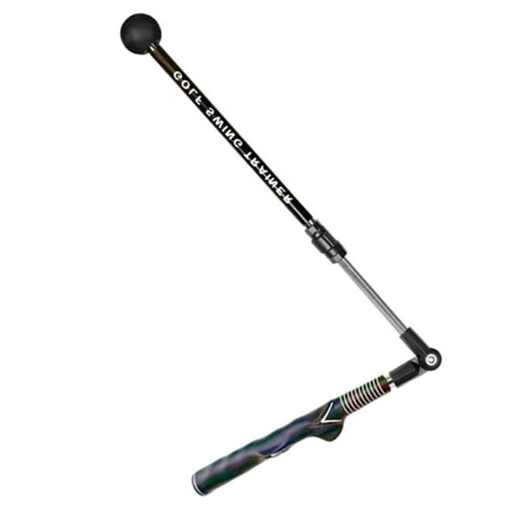 Golf Swing Trainer Portable Golf Training Aid Adjustable to Improve Hinge, Forearm Rotation, Shoulder Turn (Left Hand )