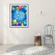 thumbnail image 3 of Cuadros Decorativos Feliz Año Nuevo Globos Cuadro de diamantes Arte de resina Pintura de diamantes de imitación redonda completa Tmvgtek embutido en tela, 3 of 9