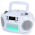 thumbnail image 1 of Reproductor de CD Boombox HPlay GC09 para niños con carga superior Bluetooth, color blanco, 1 of 6