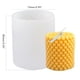 thumbnail image 2 of Molde de silicona para velas de burbujas, molde redondo para velas, molde de silicona para velas de burbujas 3D, molde para velas de yeso en forma de columna., 2 of 9