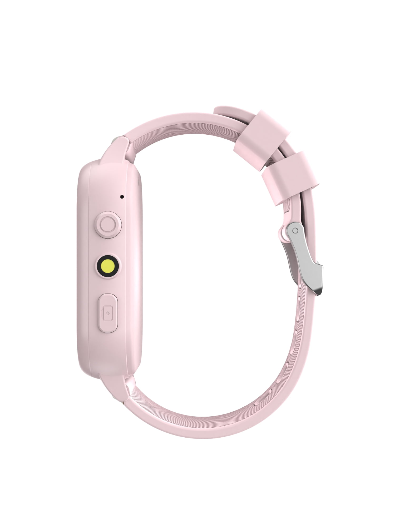 iTech Jr. 4 Kids Girls' Smartwatch with Camera, Audiobooks, and Games – Blush Case with Blush Ice Cream, Unicorn, and Rainbow Caricature Strap