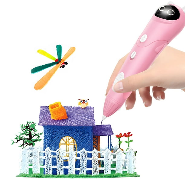 Súper LÁPIZ DE IMPRESIÓN 3D: incluye bolígrafo 3D, 1 colores