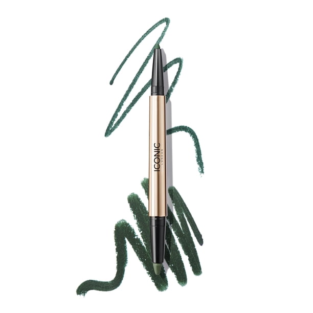 Delineador de ojos ICONIC LONDON Smokey Eye Duo cremoso resistente al agua