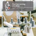 thumbnail image 3 of Sewing Machine Presser Foot Metal Silver for DIY Sewing and Quilting Perfect for Beginners 1 Piece, 3 of 6