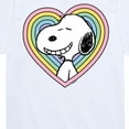 thumbnail image 3 of Peanuts - Snoopy Heart - Youth Short Sleeve Tee, 3 of 6