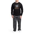 thumbnail image 5 of CafePress - Gold Star Racing Heritage Refined - Men's Long Sleeve Loose Fit Cotton Dark Pajama Set, 5 of 7