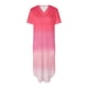 thumbnail image 2 of Vestido de Manga Corta para las Mujeres, Vestido Casual de Cuello en V de Bolsillo de Impresión de Moda Sexy Hecho de Poliéster Ligero para el Verano, Vestido de Verano para las Mujeres, 2 of 5