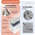 thumbnail image 5 of hzlagm Manual Recliner Chairs for Adults with Safety Reclining Easy to Operate Footrest & Headrest Mechanism for Bedroom, Living Room, RV - Beige, 5 of 6