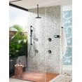 thumbnail image 3 of Moen TS1422BL Mosaic 5-3/8 in. 2-Function Body Spray in Matte Black, 3 of 8