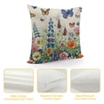 thumbnail image 4 of Qinduosi Pillow Covers Inch Set of Colorful Herbs Plant Leaf Floral Daisy Butterfly Throw Pillow Covers Spring Cushion Case Farmhouse Decorative Pillows for Couch Sofa, 4 of 5