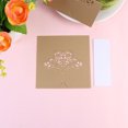 thumbnail image 3 of 24Pcs Table Name Place Cards Wedding Party Favor Decor Cut Design - Size Large (Beige Golden), 3 of 5
