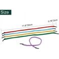 thumbnail image 4 of Yazoeia 100 Pcs 11.8 inch Twisted Gift Bag Rope Wine Box Handle Replacement String Paper Box Carrying Rope Soft Solid Braided Decorative Durable Rope Craft Colored Rope Twisted Knot Tying, 4 of 7