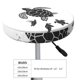 thumbnail image 4 of Disketp Family Of Sea Turtles Funda Redonda para Taburete, Funda de Cojín para Silla de Bar Suave y Elástica-12 inch, 4 of 7