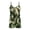 Cat Camouflage, variant on ZAITUBLES Womens Rompers Summer Casual Loose Sleeveless Outfit Adjustable Spaghetti Strap Shorts Jumpsuit, Lightweight with Front Pockets, Rainbow Leopard Print, Size M