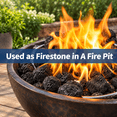 Lava Fire Rocks 2-4 Inch Black Lava Rock For Fire Pit 5lb Large - Walmart.com
