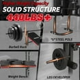 thumbnail image 5 of Zimtown Folding Olympic Weight Bench, Adjustable Professional Multi-Functional Workout Bench set,  for Weight Lifting and Strength Training, 5 of 7