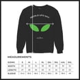 thumbnail image 7 of Alien Eyes Sweatshirt Funny Space UFO Hunter Believe Flying Saucer Universe July 2 World UFO Day Stay Weird Crewneck, 7 of 7