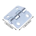 thumbnail image 2 of GOOHOCHY 2Pcs Convenient Hinges Carbon Steel Silver For Car Installation, 2 of 6