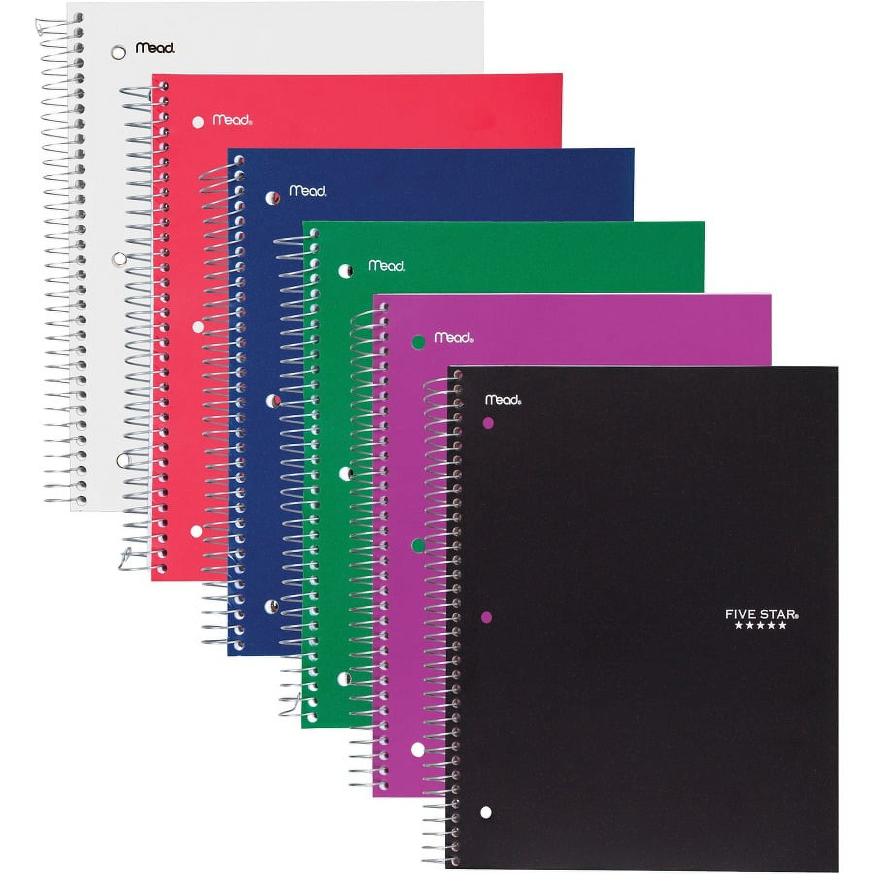 MeadWestvaco Five Star Notebook - 150 Sheet - Wide Ruled - 8" x 10.5" | Bundle of 2 Each