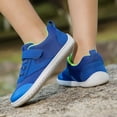 thumbnail image 6 of XZNPDUCQ Boys Girls Boys Shoes Kids Tennis Quicksteps School Sneakers Breathable Running Athletic Shoes Casual Shoes Breathable Walking Shoes (Blue,2), 6 of 9