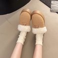 thumbnail image 5 of Nouvelles Chaussures à Plateforme pour Femmes Hiver Luxe Peluche Chaussures en Coton pour Filles à Enfiler Designer Décontracté Bottes de Neige Mini pour Femmes, 5 of 5