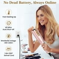 thumbnail image 5 of Automatic Hair Curler with 4 Temperature & 3 Timer Settings, Auto-Rotating Ceramic Curling Iron with Anti-Tangle & Anti-Scald Design, 5 of 8
