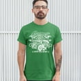 thumbnail image 3 of Tee Hunt Greaser Outlaw T-Shirt Old School Hot Rod Men's Tee, Green, 4X-Large, 3 of 5